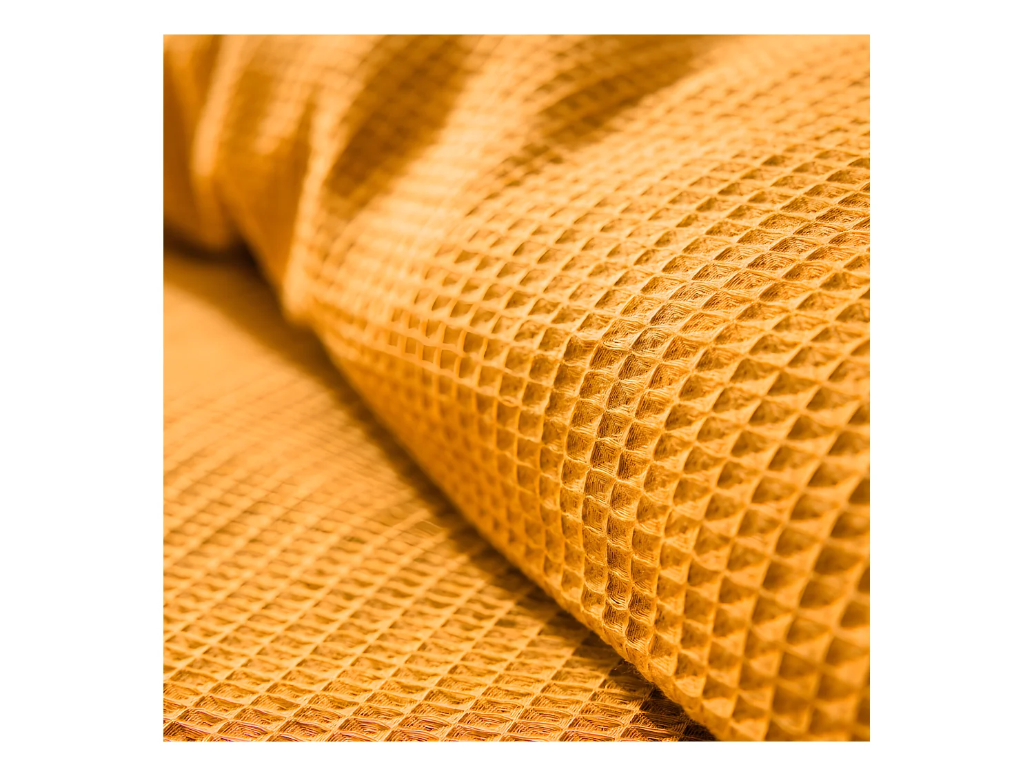 Parure de couette "Nid d'abeille" 240 x 220 pour lit 2 Places 140 à 160 cm