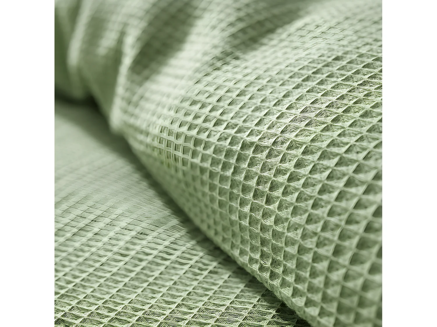 Parure de couette "Nid d'abeille" 260 x 240 pour lit 2 Places "King Size" 160 à 180 cm