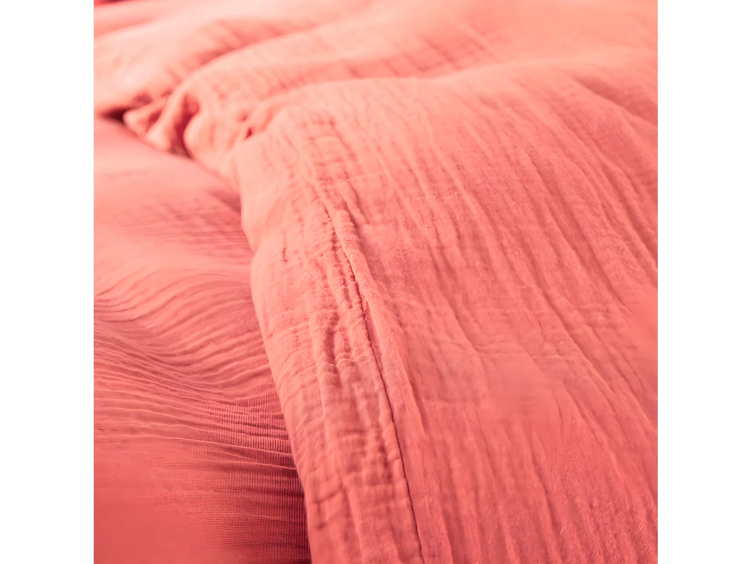 Parure de couette "Noah" Gaze de Coton 240 x 220 pour lit 2 Places 140 à 160 cm