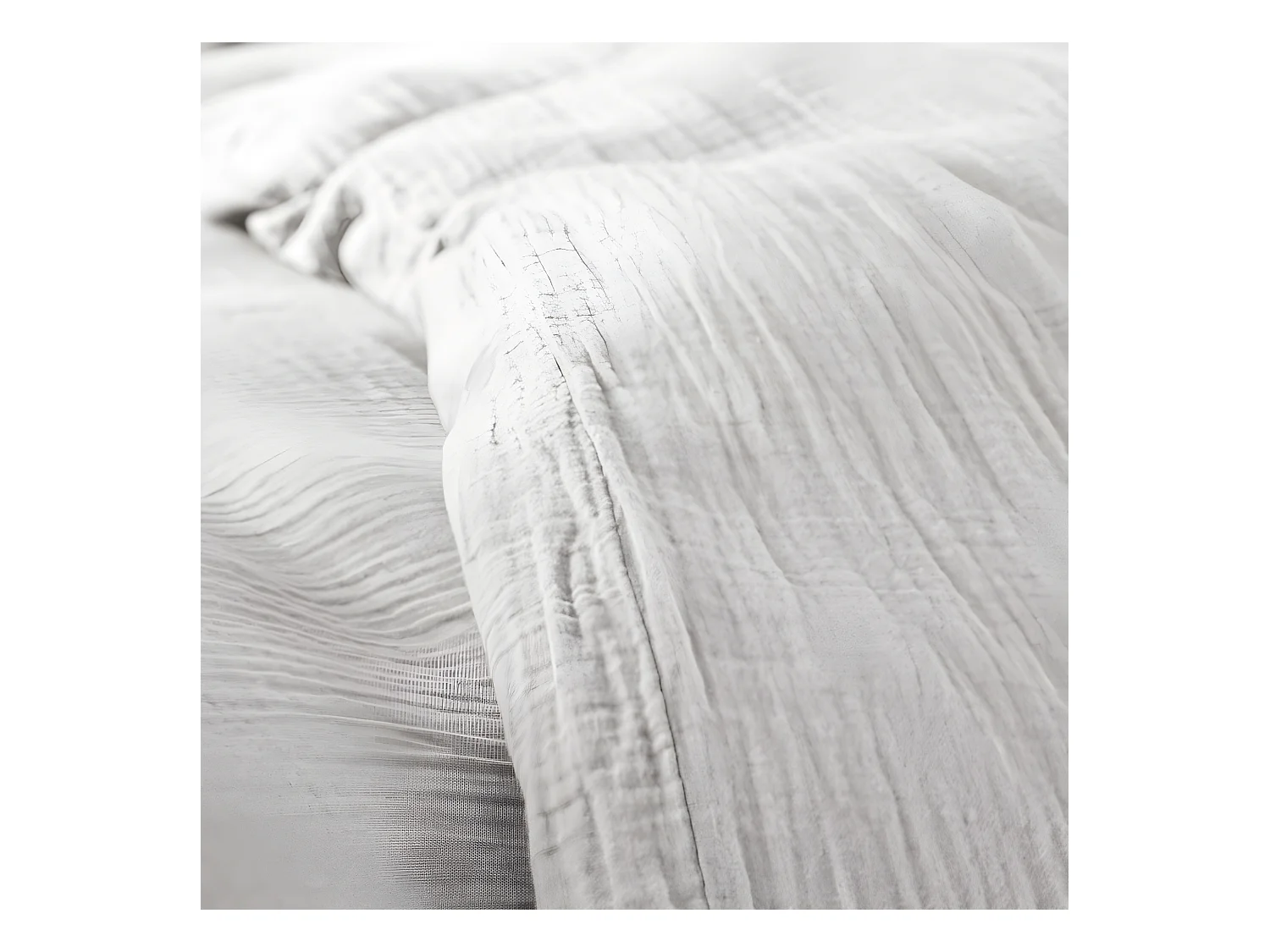 Parure de couette "Noah" Gaze de Coton 260 x 240 pour lit 2 Places "King Size" 160 à 180 cm