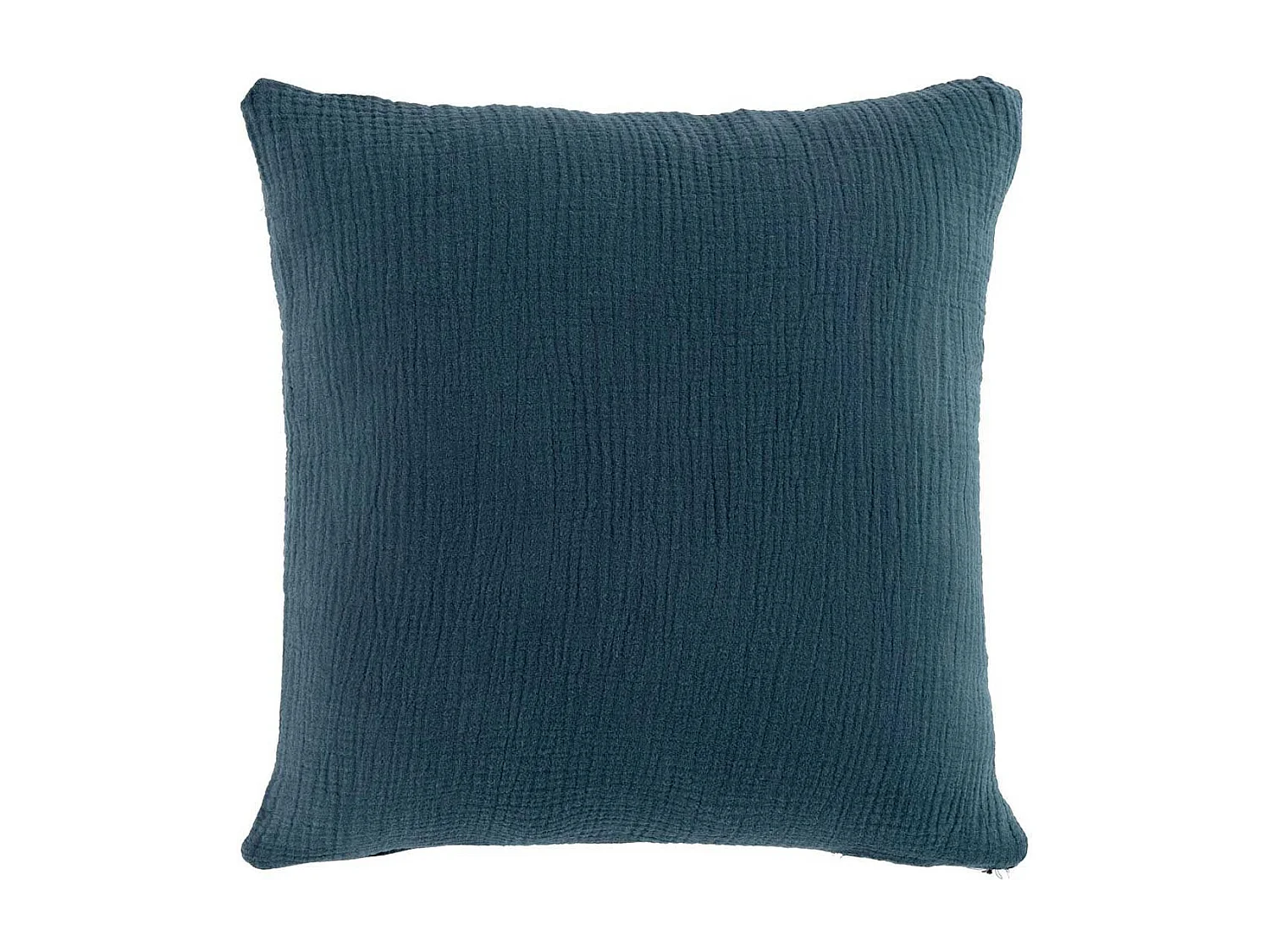 Coussin Déco Uni "Angelia" 40x40cm Bleu Marine