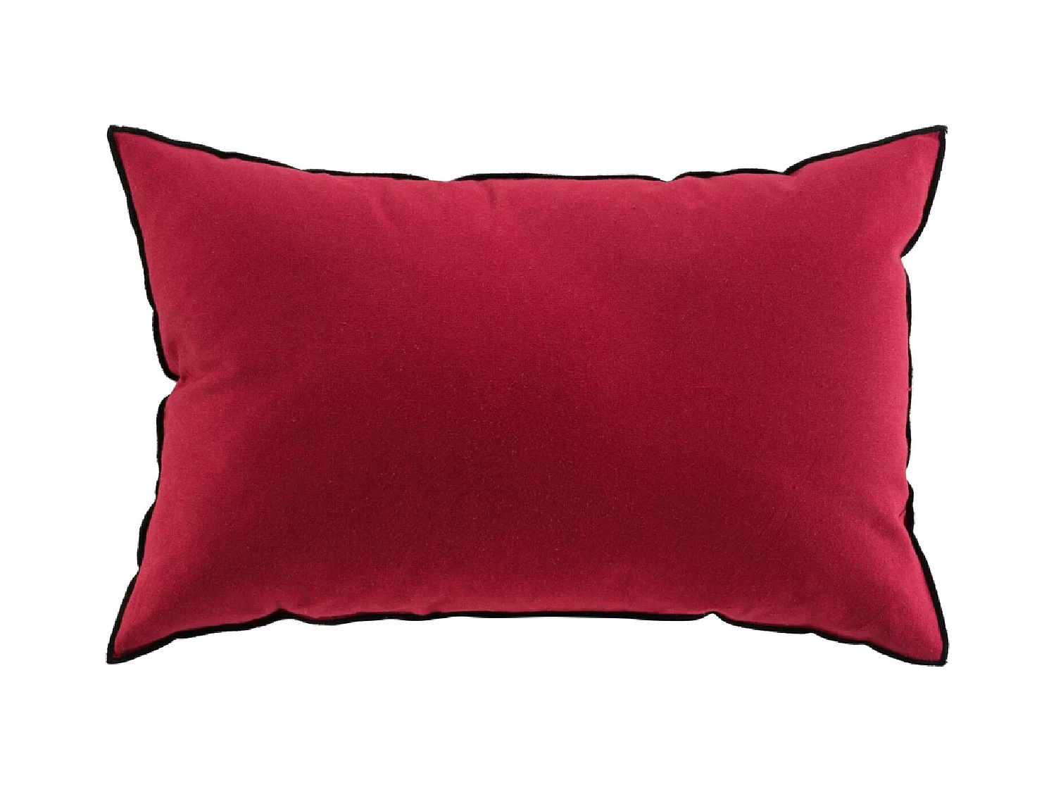 Coussin Déco "Mistraline" 40x60cm Bordeaux