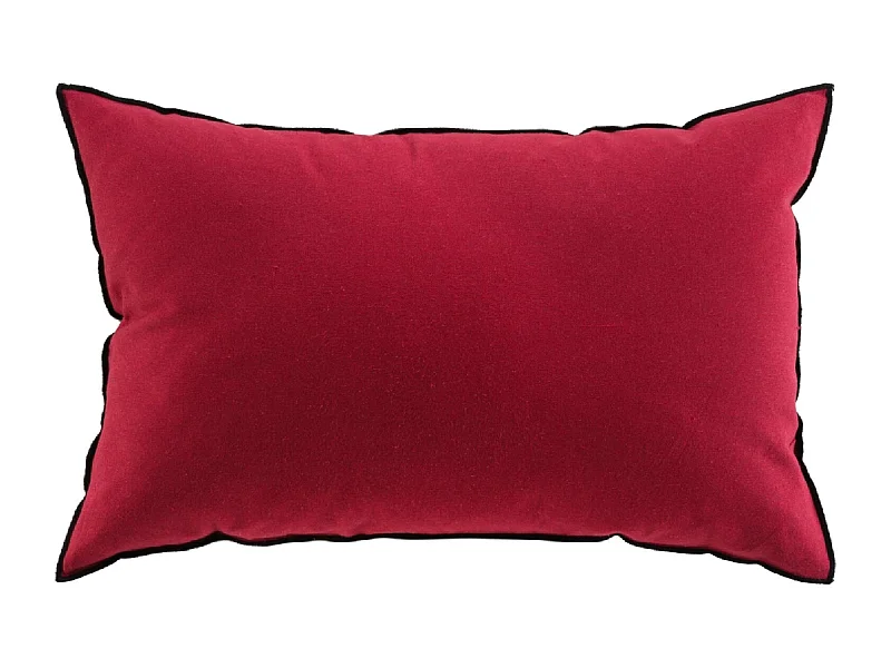 Coussin Déco "Mistraline" 40x60cm Bordeaux