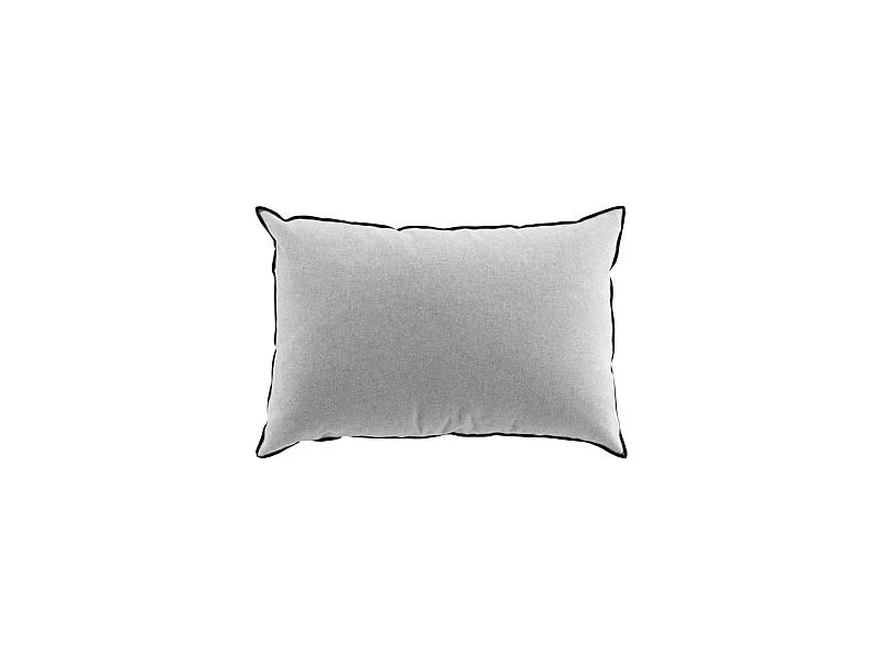 Coussin Déco "Mistraline" 40x60cm Gris Chiné