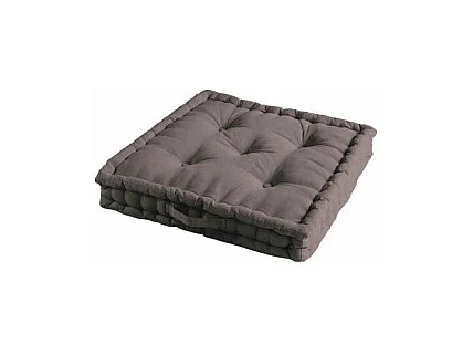 Coussin de Sol "Pacifique" 60x60cm Taupe