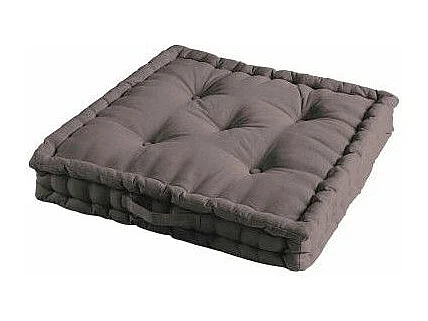 Coussin de Sol "Pacifique" 60x60cm Taupe