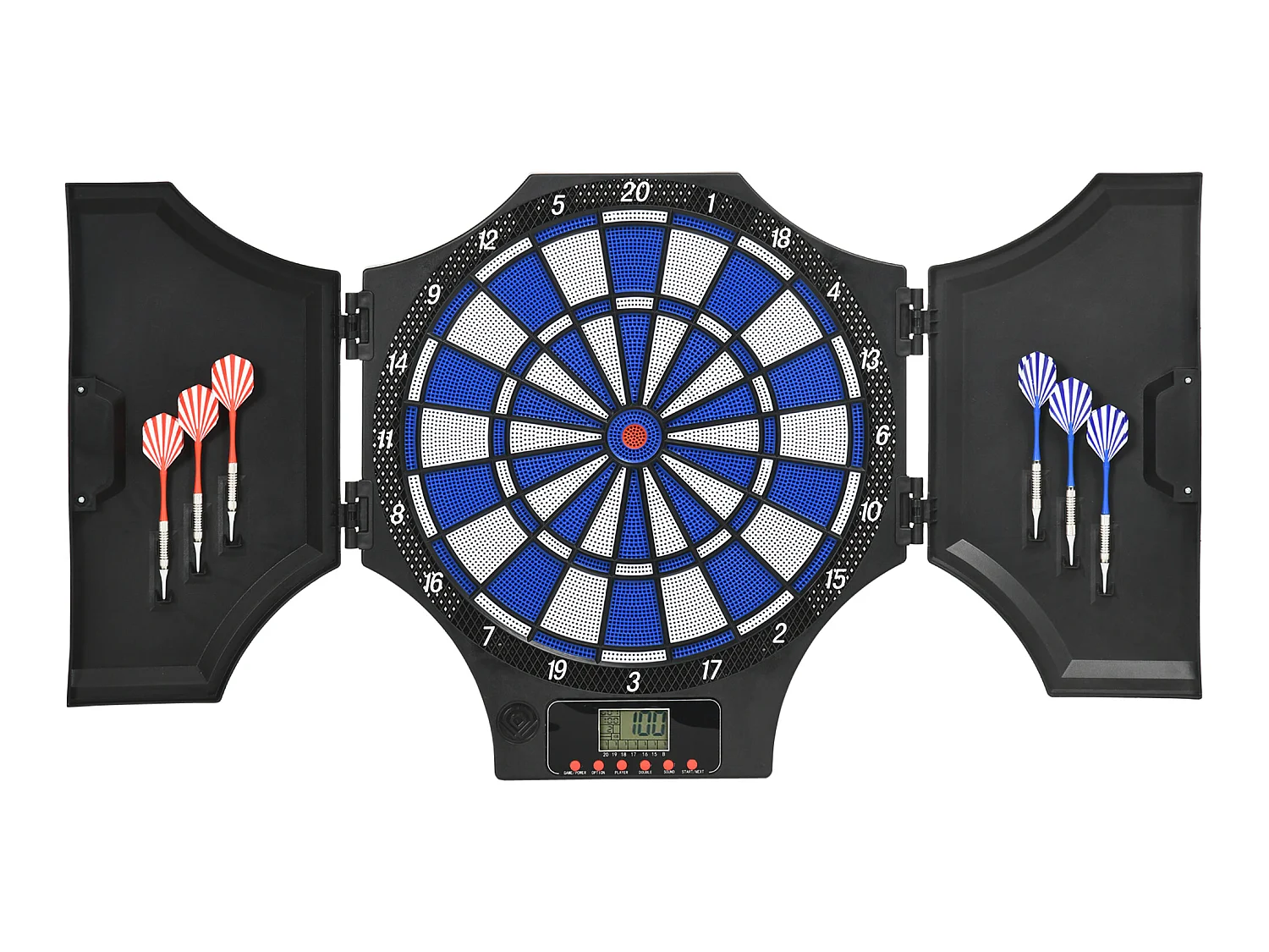 Diana electrónica negro 83x45x4 cm SPORTNOW