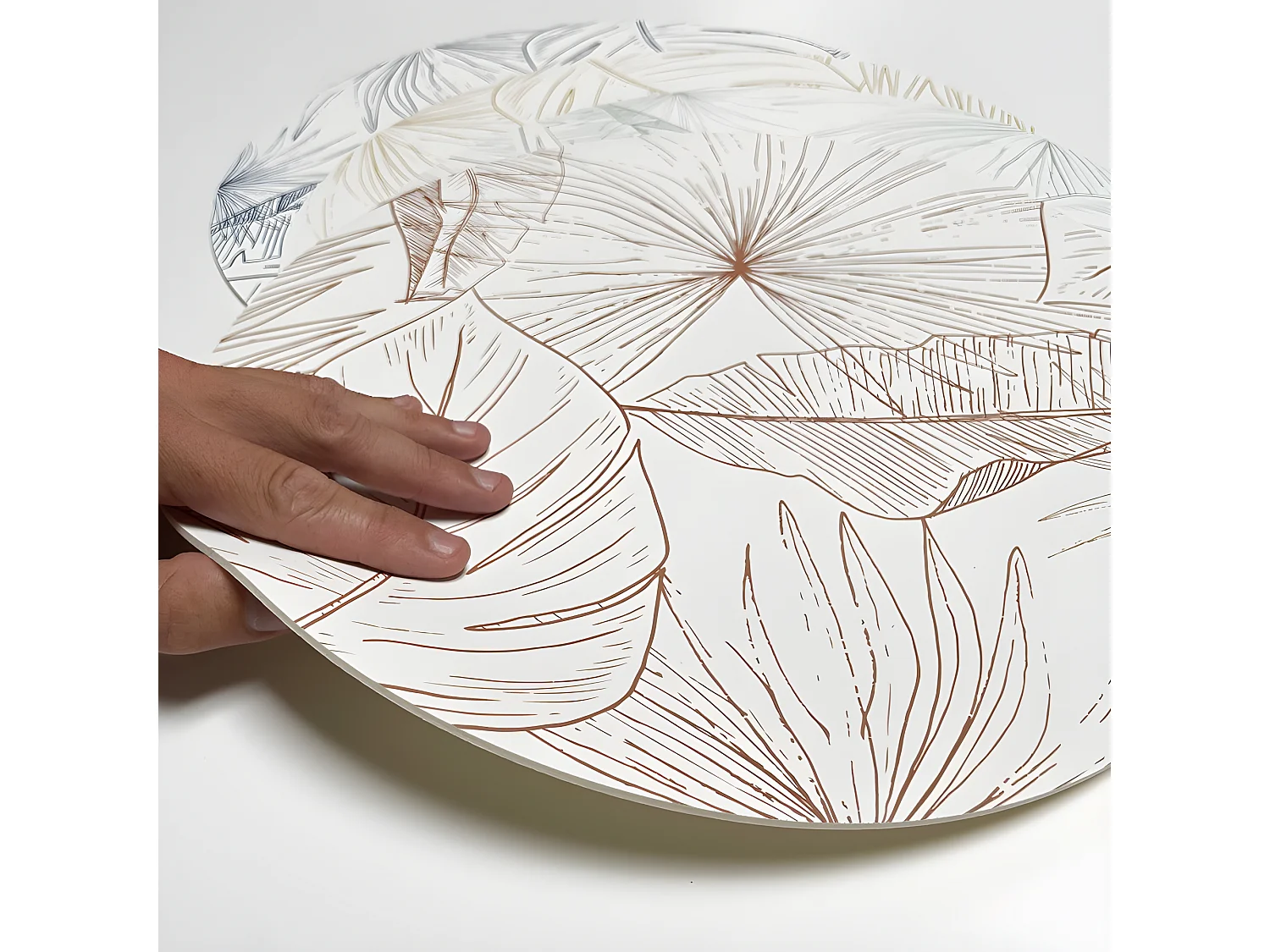 Lot de 4 sets de table L 38xl 38cm - Mix Lämnar - Vinyle