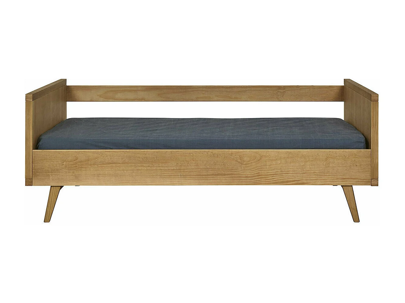 Lit banquette 90x190 cm bois massif bois MARLEY