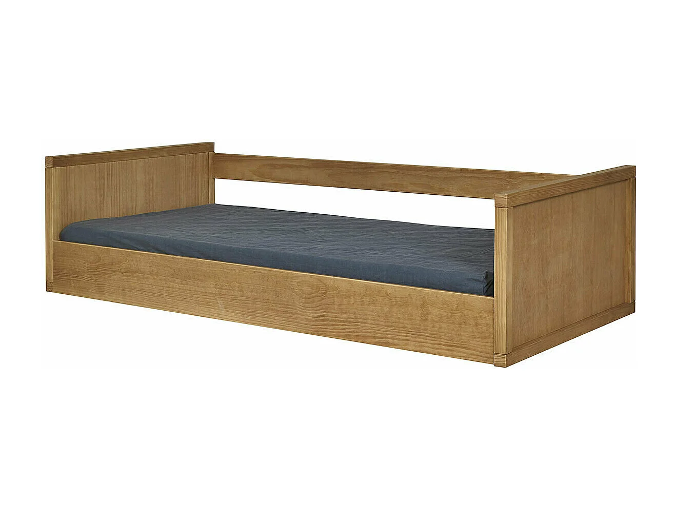 Lit banquette 90x190 cm bois massif bois MARLEY
