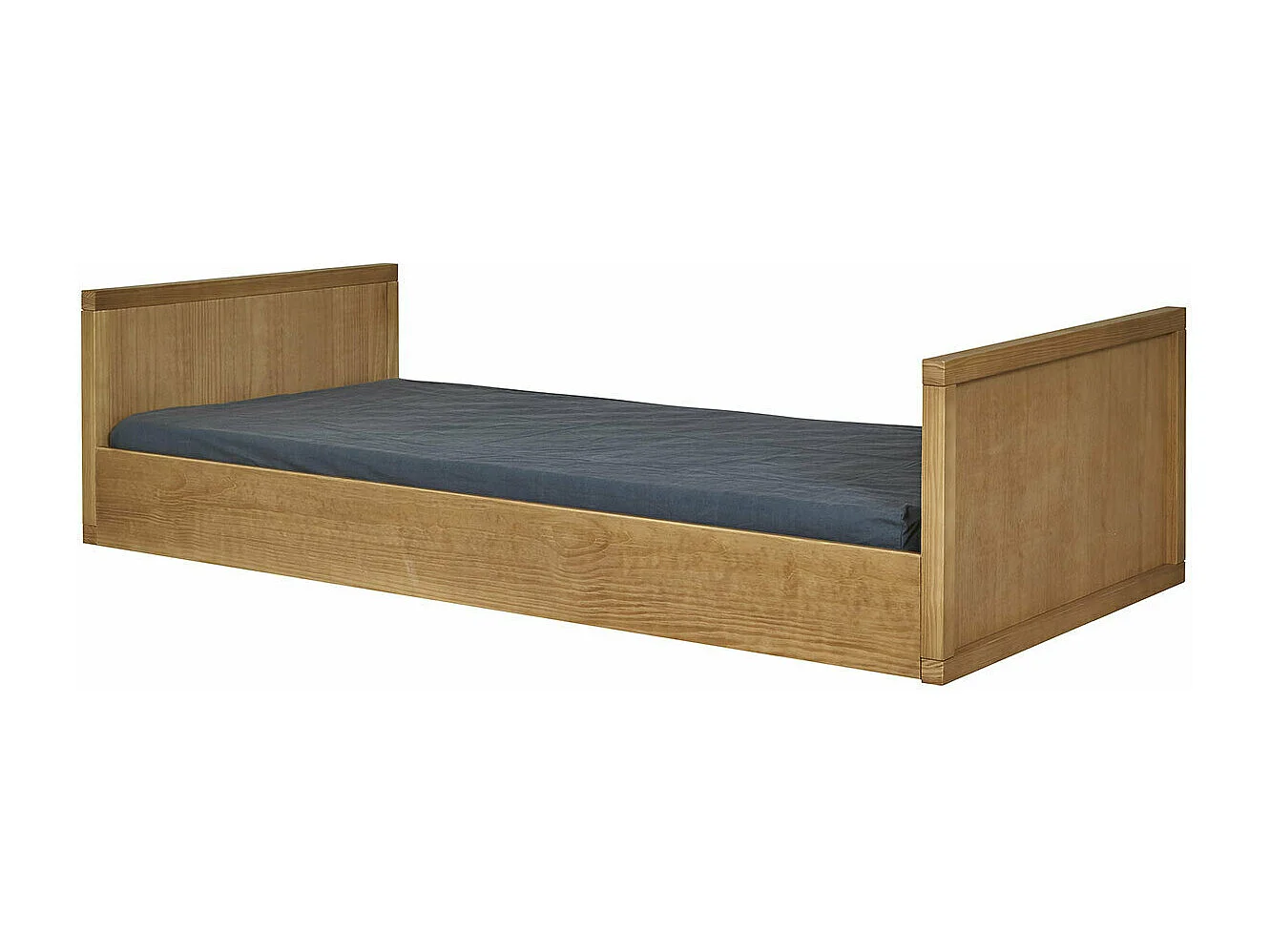 Lit banquette 90x190 cm bois massif bois MARLEY