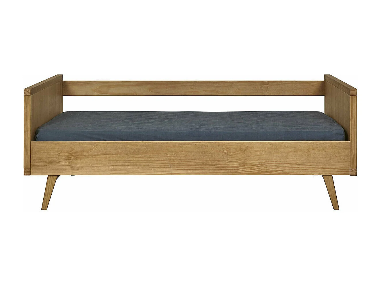 Lit banquette 90x190 cm bois massif bois MARLEY