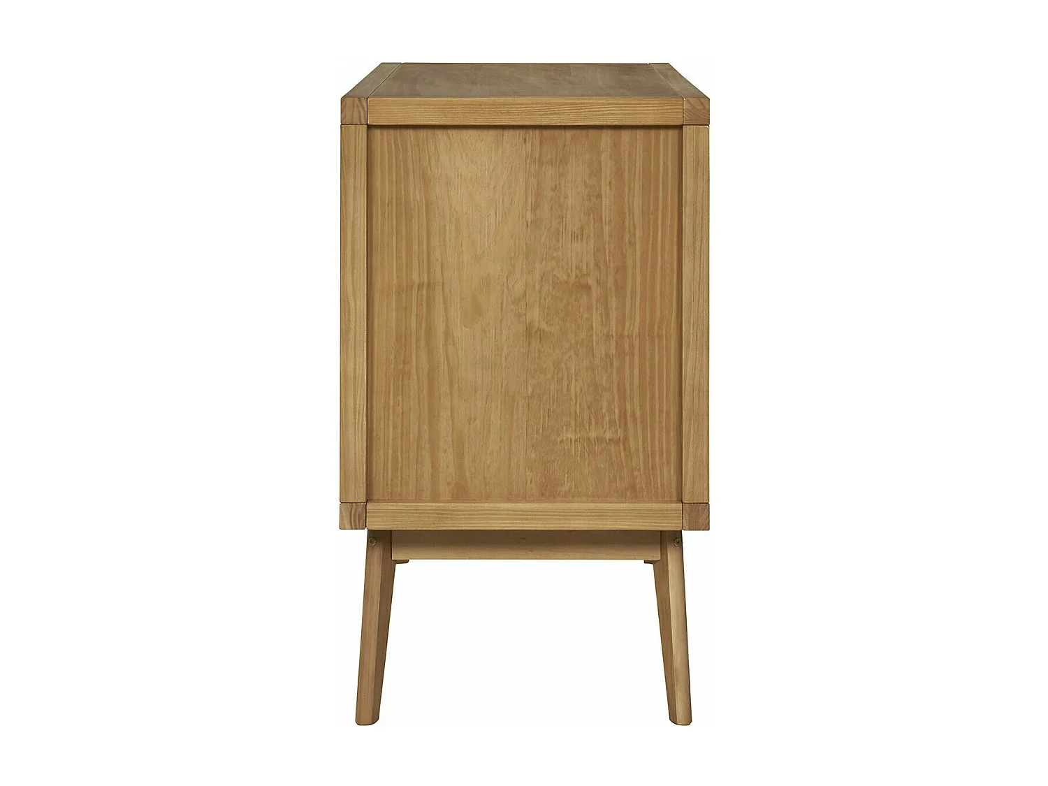 Commode 4 tiroirs  bois massif bois naturel MARLEY