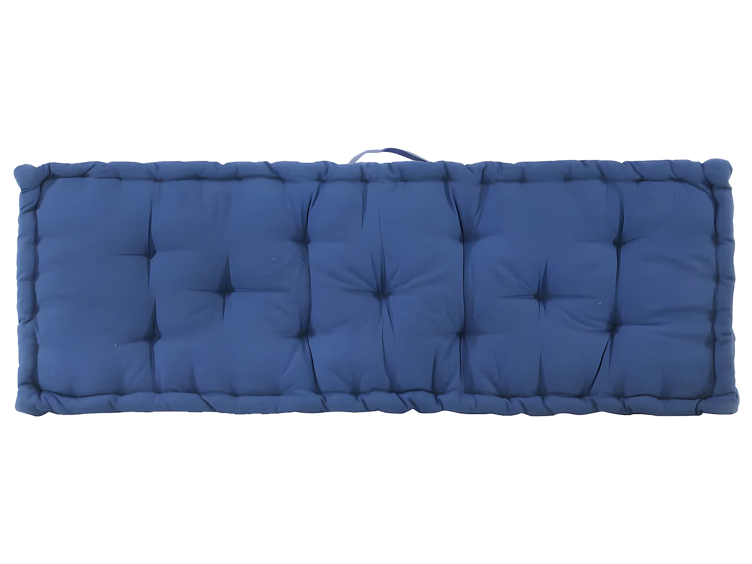 Coussins de palette canapé bleue 120 x 40 x 7 cm DEC021330