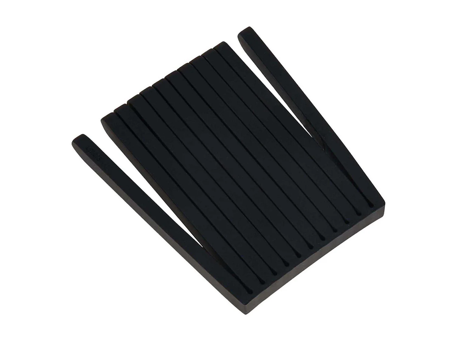 Dessous de plat 2 pièces Fanfare noir