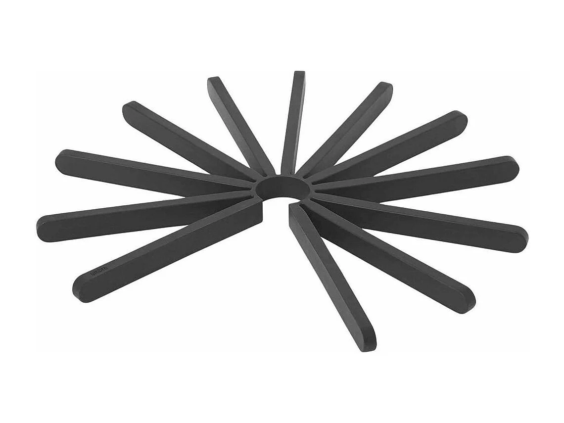 Dessous de plat 2 pièces Fanfare noir