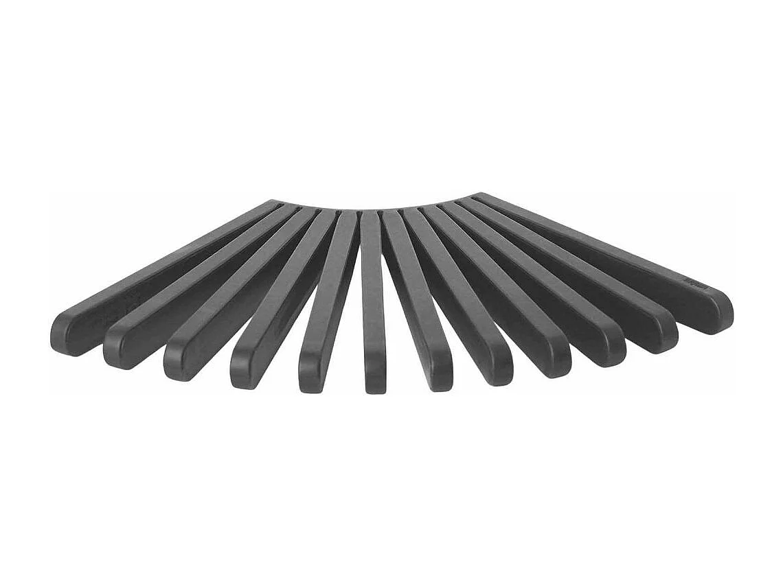 Dessous de plat 2 pièces Fanfare noir