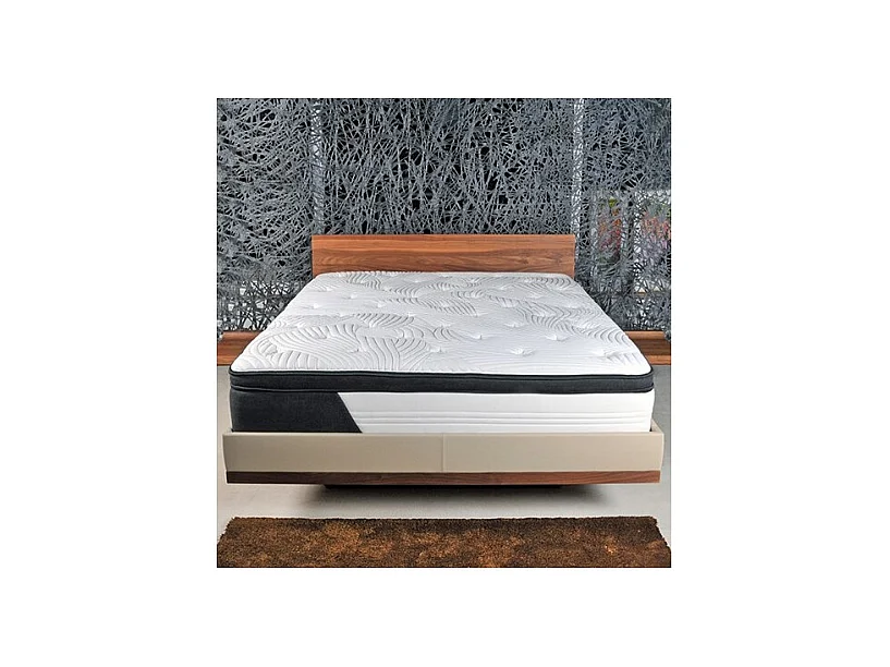 Matelas CASSIE 160x200 cm ressorts et mémoire de forme