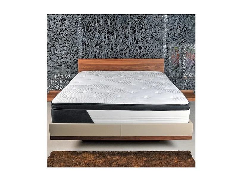 Matelas CASSIE 160x200 cm ressorts et mémoire de forme