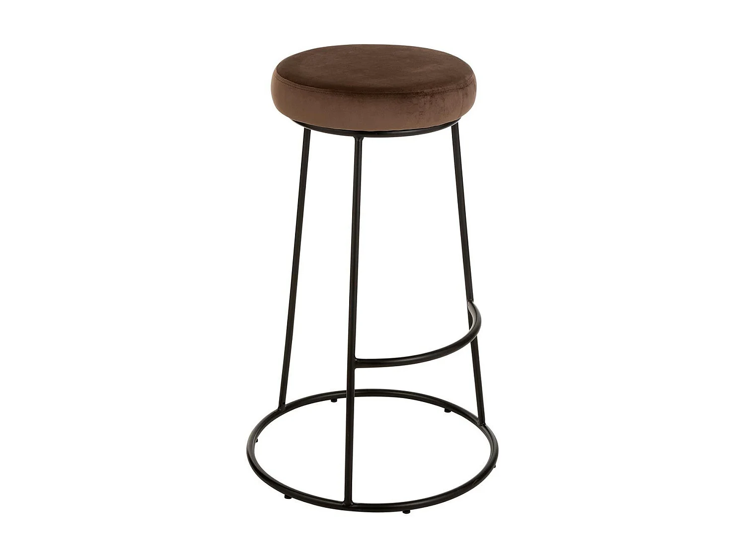 Galette de Chaise Ronde "Assise" 34cm Marron