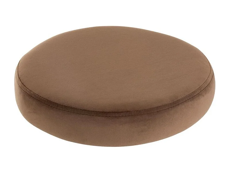 Galette de Chaise Ronde "Assise" 34cm Marron