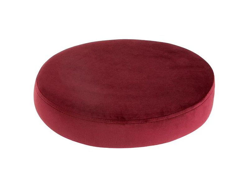 Galette de Chaise Ronde "Assise" 34cm Rouge