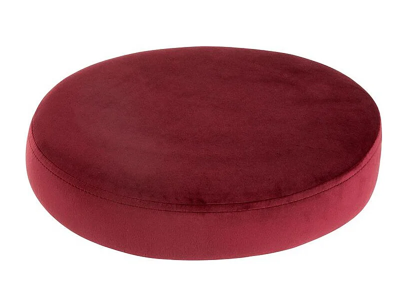 Galette de Chaise Ronde "Assise" 34cm Rouge
