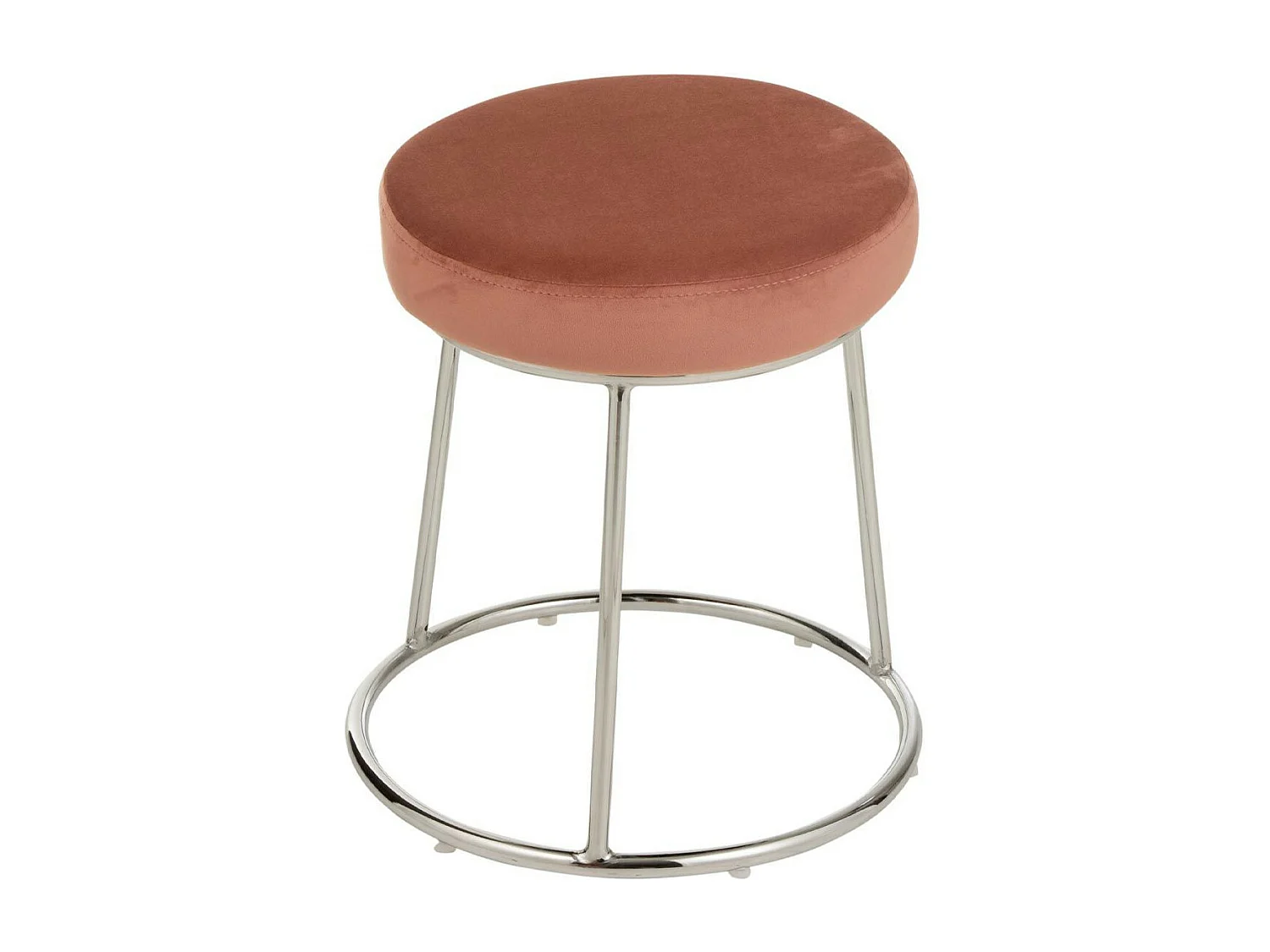 Galette de Chaise Ronde "Assise" 34cm Rose