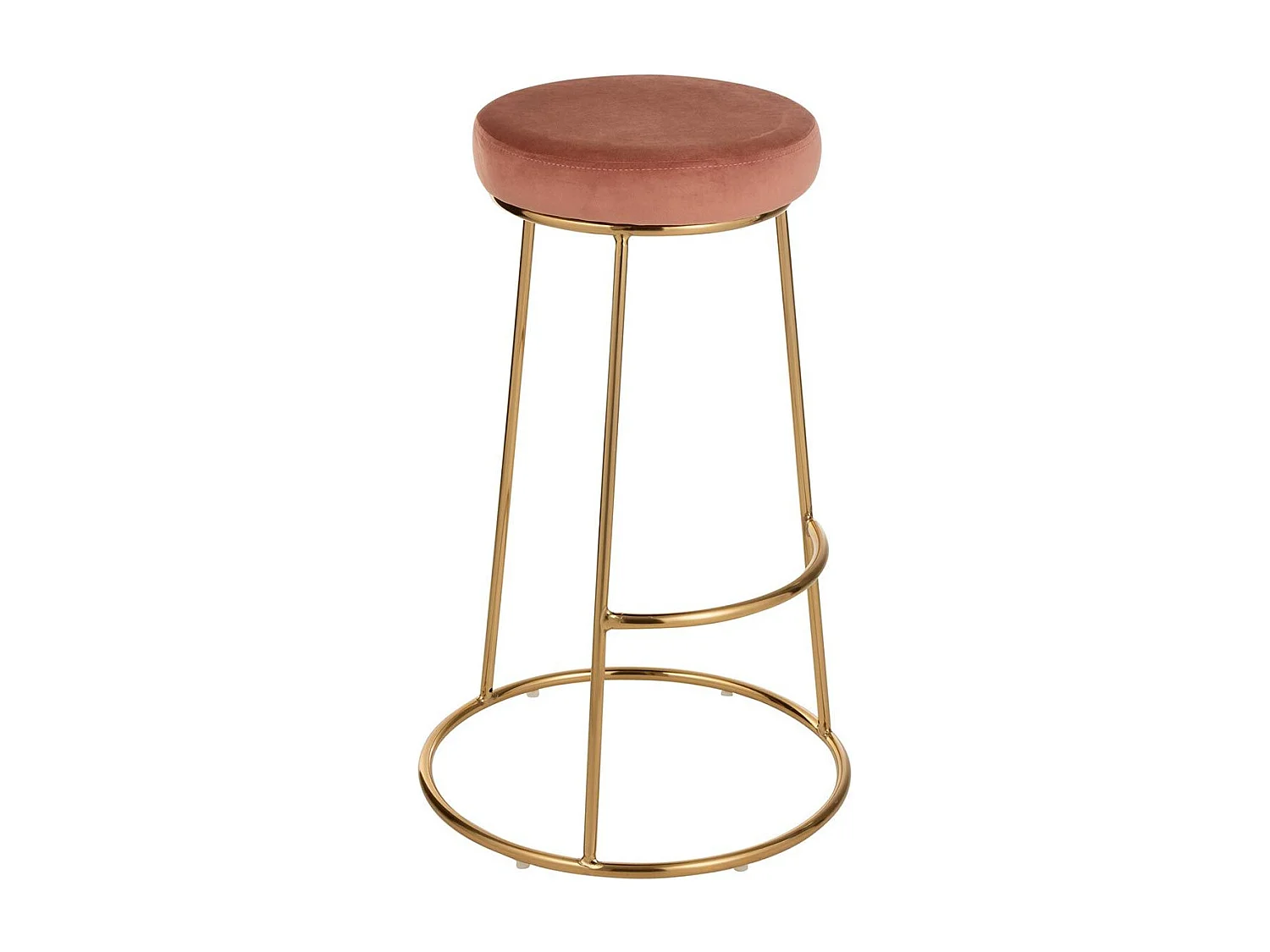 Galette de Chaise Ronde "Assise" 34cm Rose