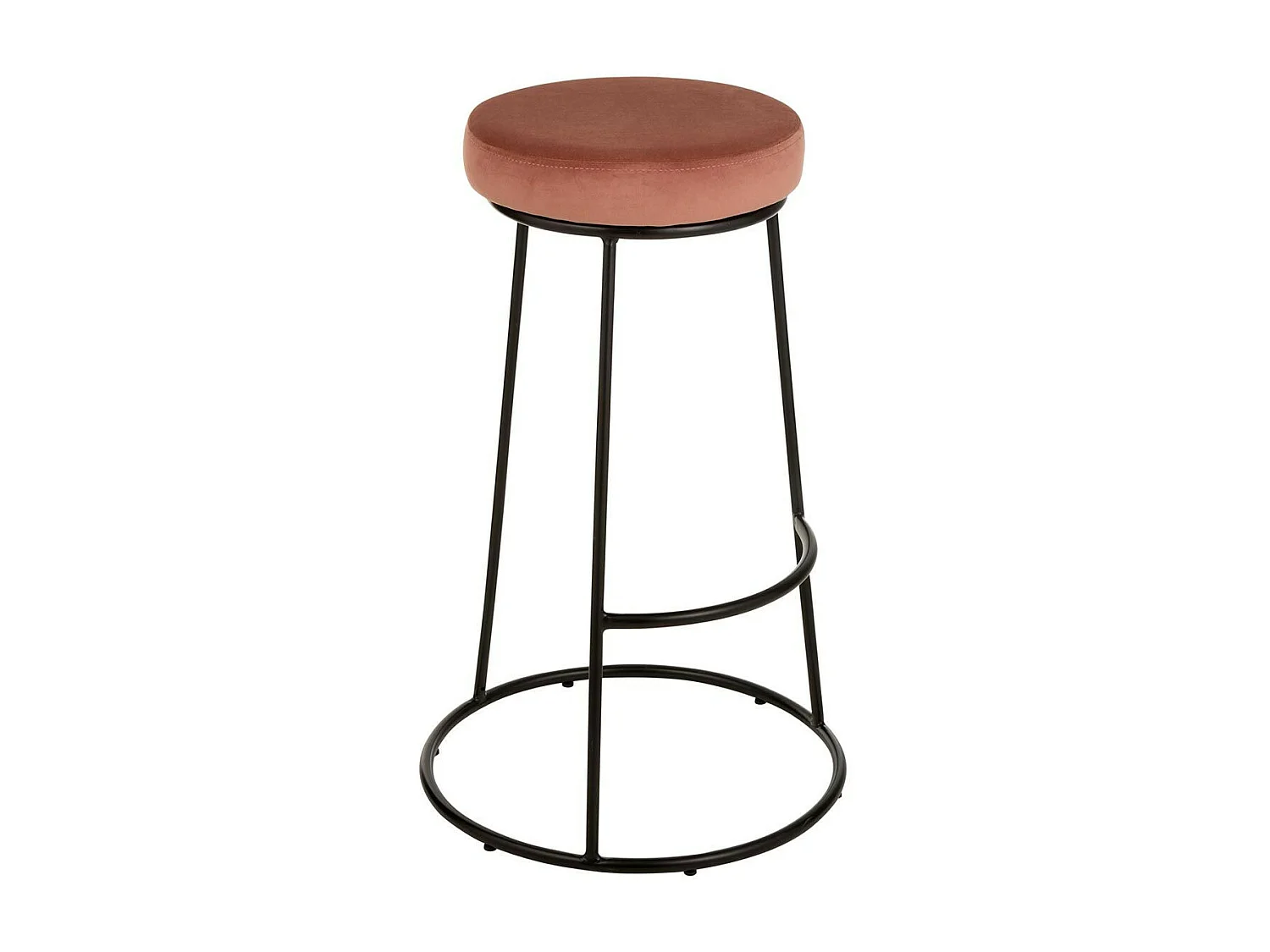 Galette de Chaise Ronde "Assise" 34cm Rose