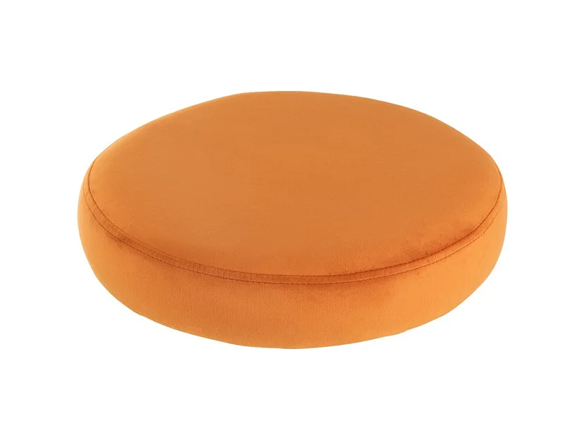 Galette de Chaise Ronde "Assise" 34cm Orange