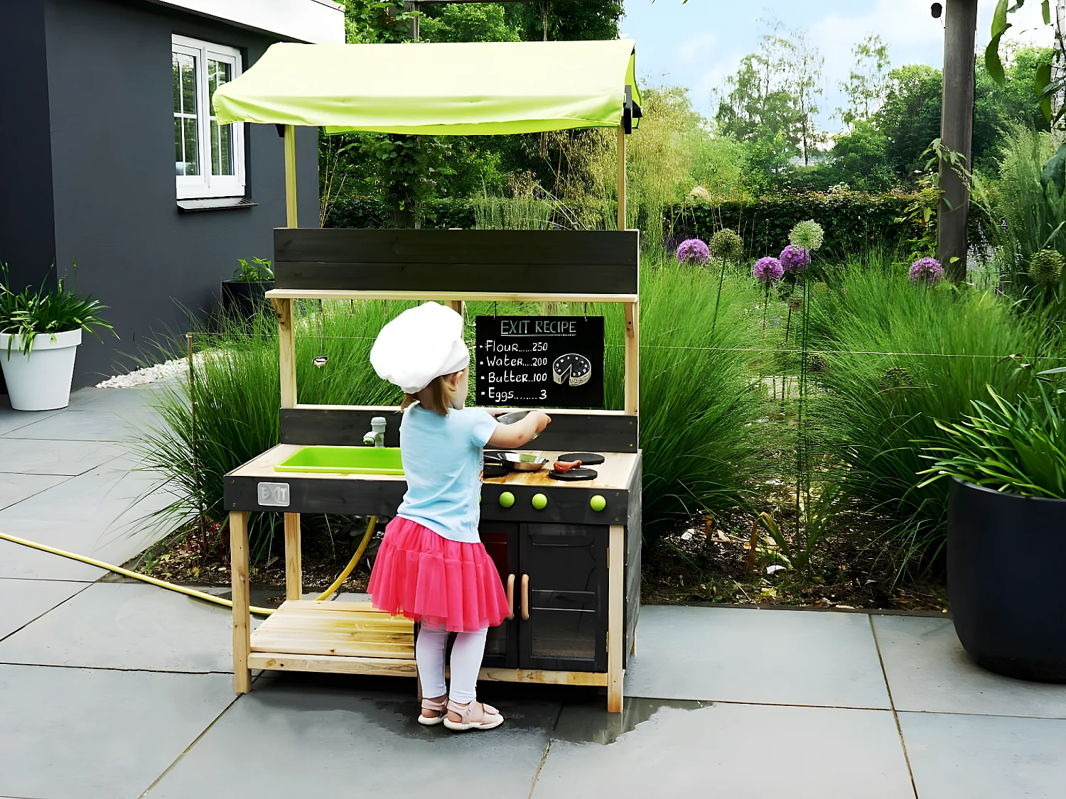 Cuisine d'extérieur en bois pour enfant Yummy 300 - Exit Toys
