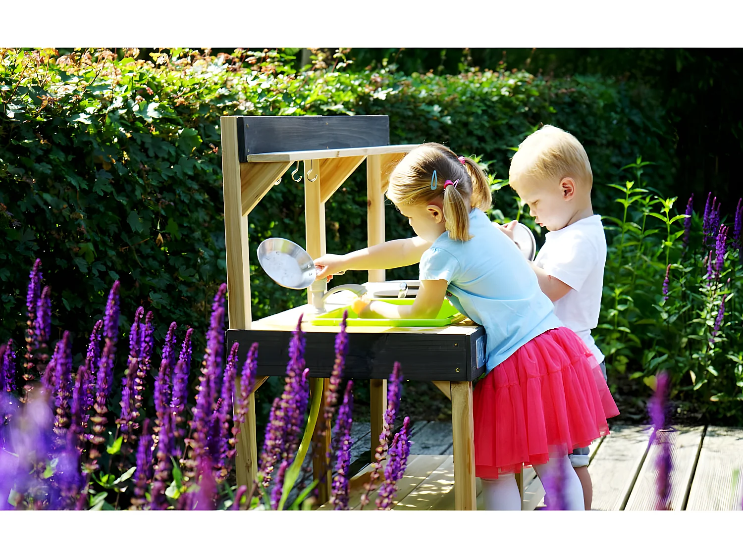 Cuisine d'extérieur en bois pour enfant Yummy 100 - Exit Toys