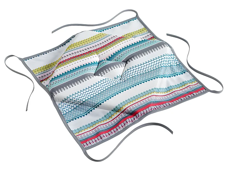 Galette De Chaise "Caly" 36x36cm Multicolore