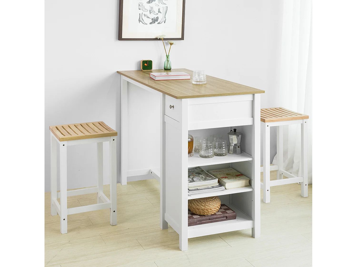 Stolik barowy, lada kuchenna FWT64-WN