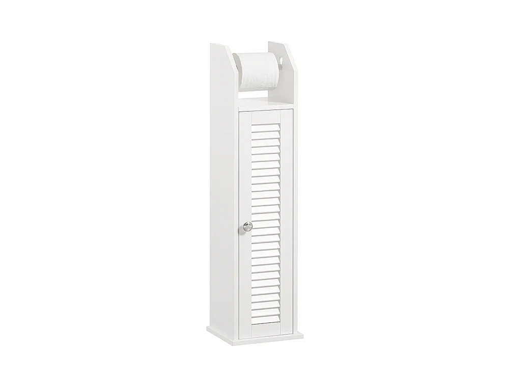 Support Papier Toilette Armoire Porte-papier Toilette Porte Brosse Wc, BZr49-w