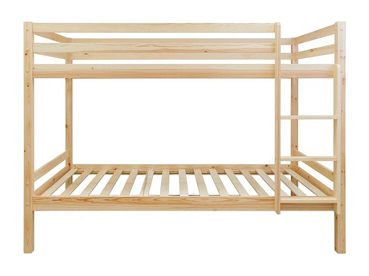 Litera madera blanco lavado 90x190/90x190cm