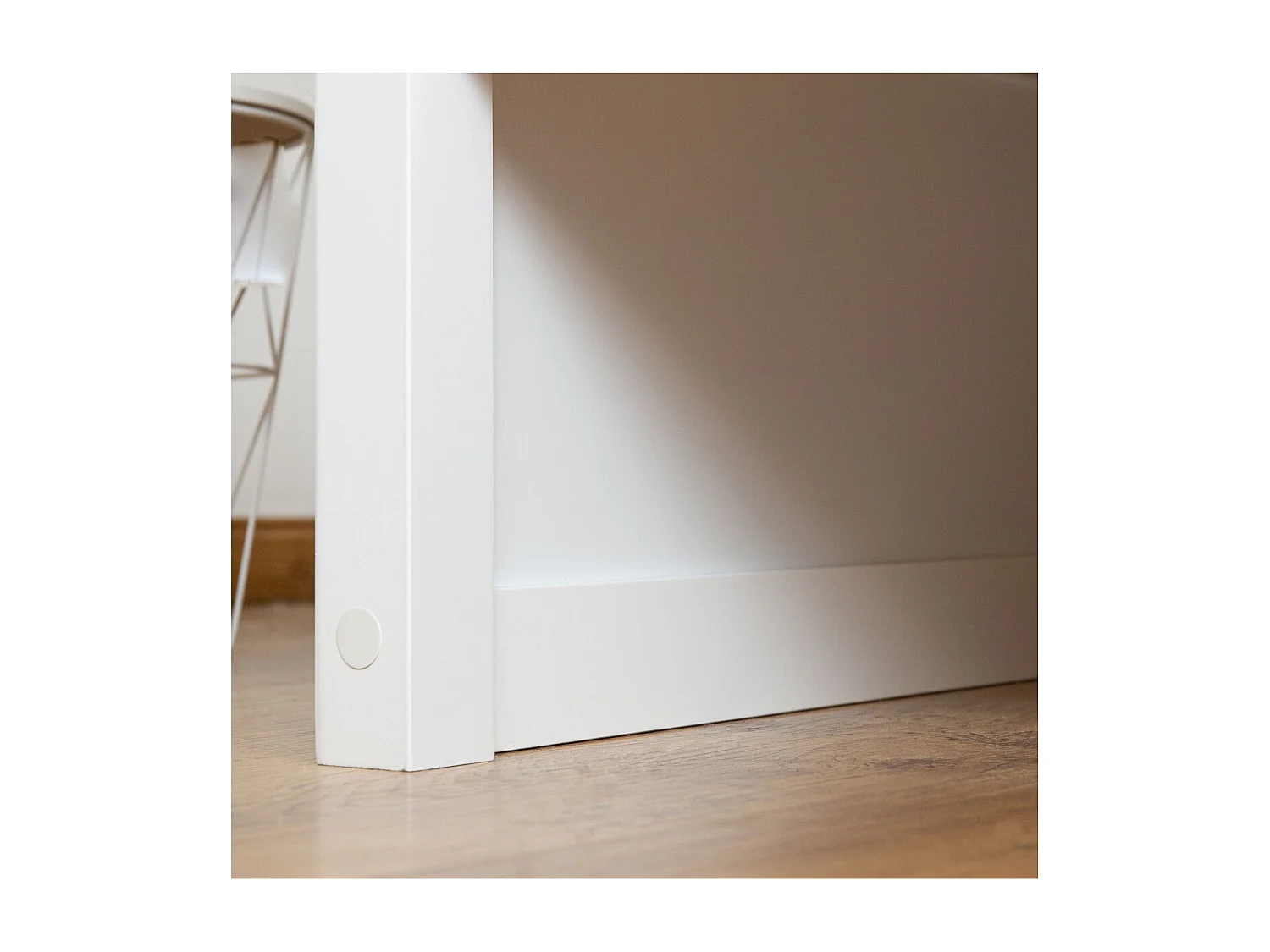 Litera + 2 cajones madera blanco 90x190/90x190cm