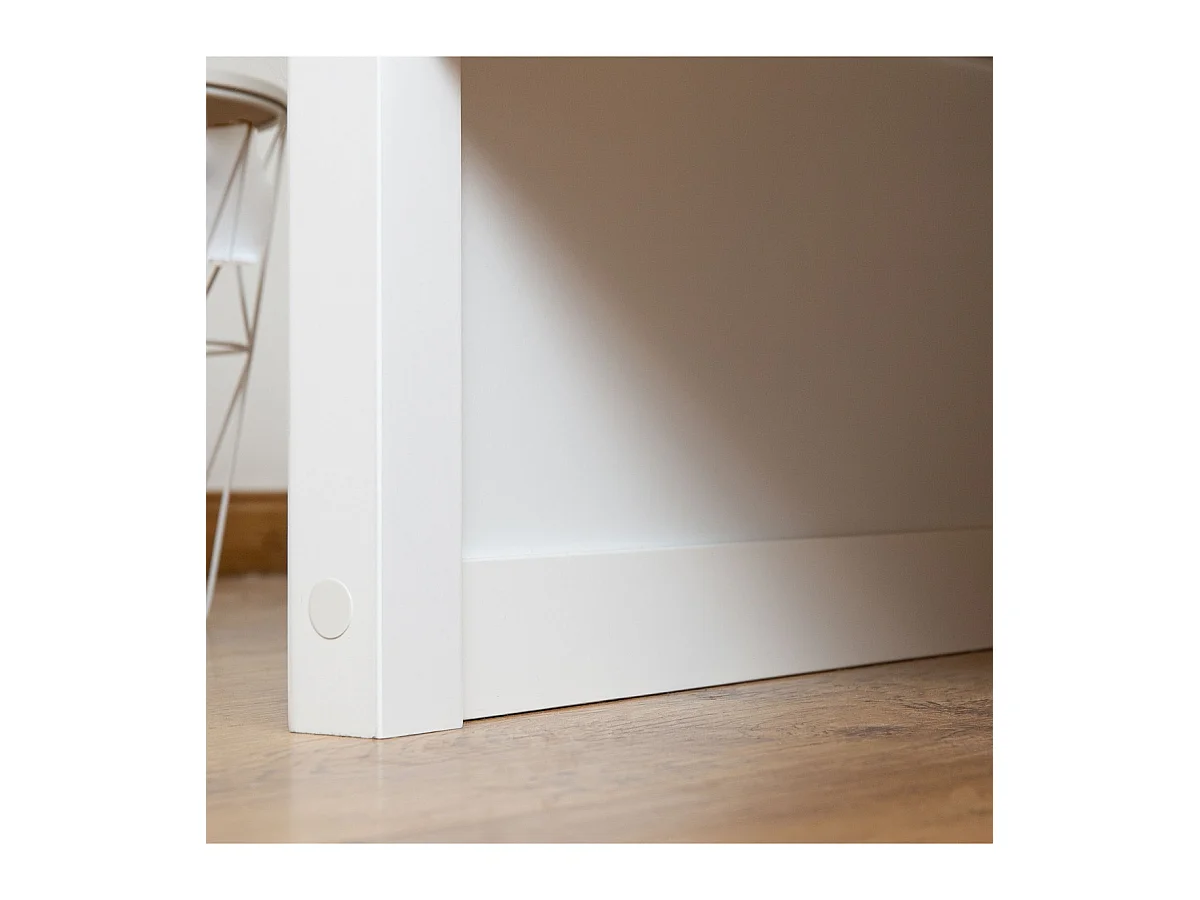 Stapelbed + 2 lades hout wit 90x190/90x190cm