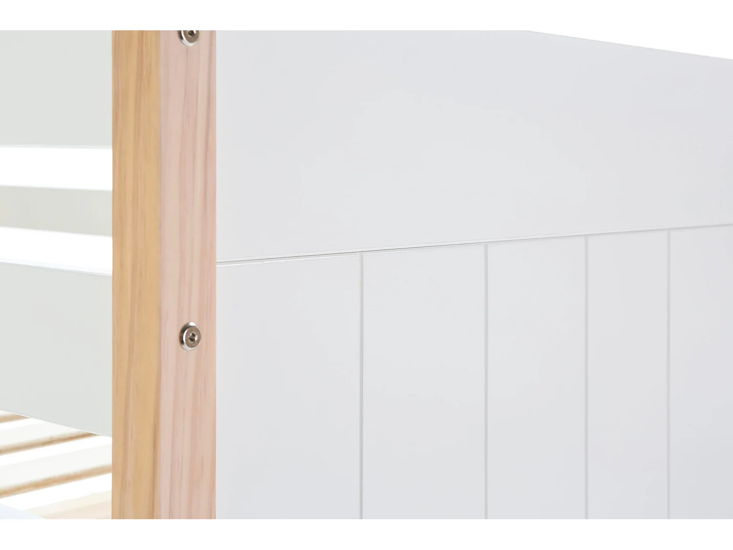 Letto a castello bianco 200x 155 cm