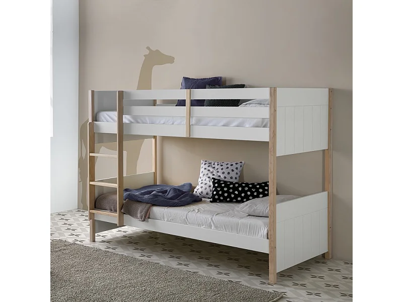 Weißes Etagenbett 200x 155 cm