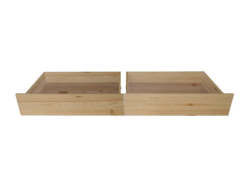 Litera + 2 cajones madera pino  90x190/90x190cm