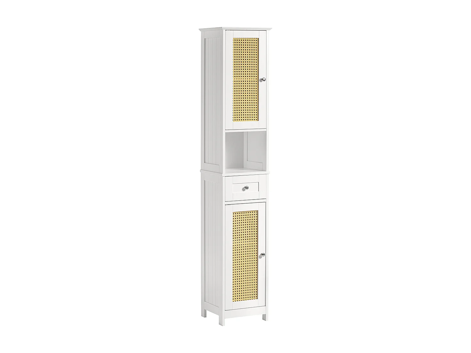 Meuble Colonne De Salle De Bain Armoire Haute Meuble De Salle De Bain Sur Pied, BZr70-w
