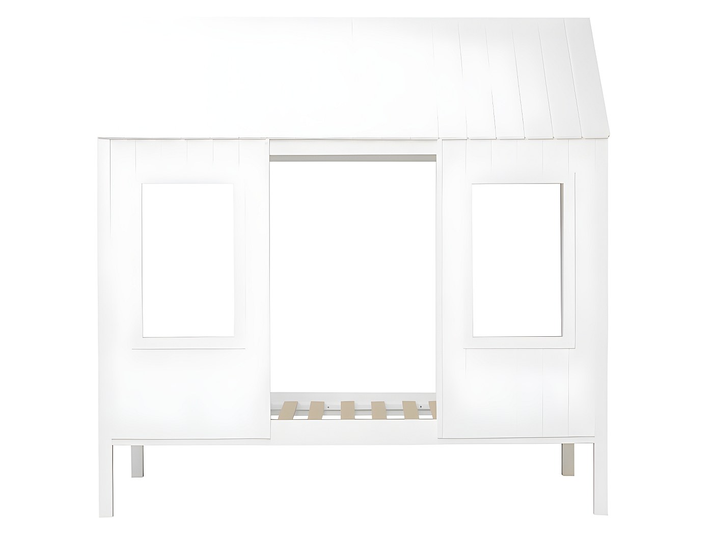 Sevira Kids - Set doppio cielo letto capanna in garza di cotone DUO