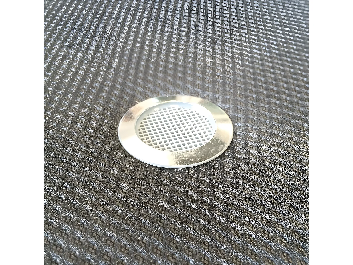 Base tapizada aglomerado gris 90x190x5cm