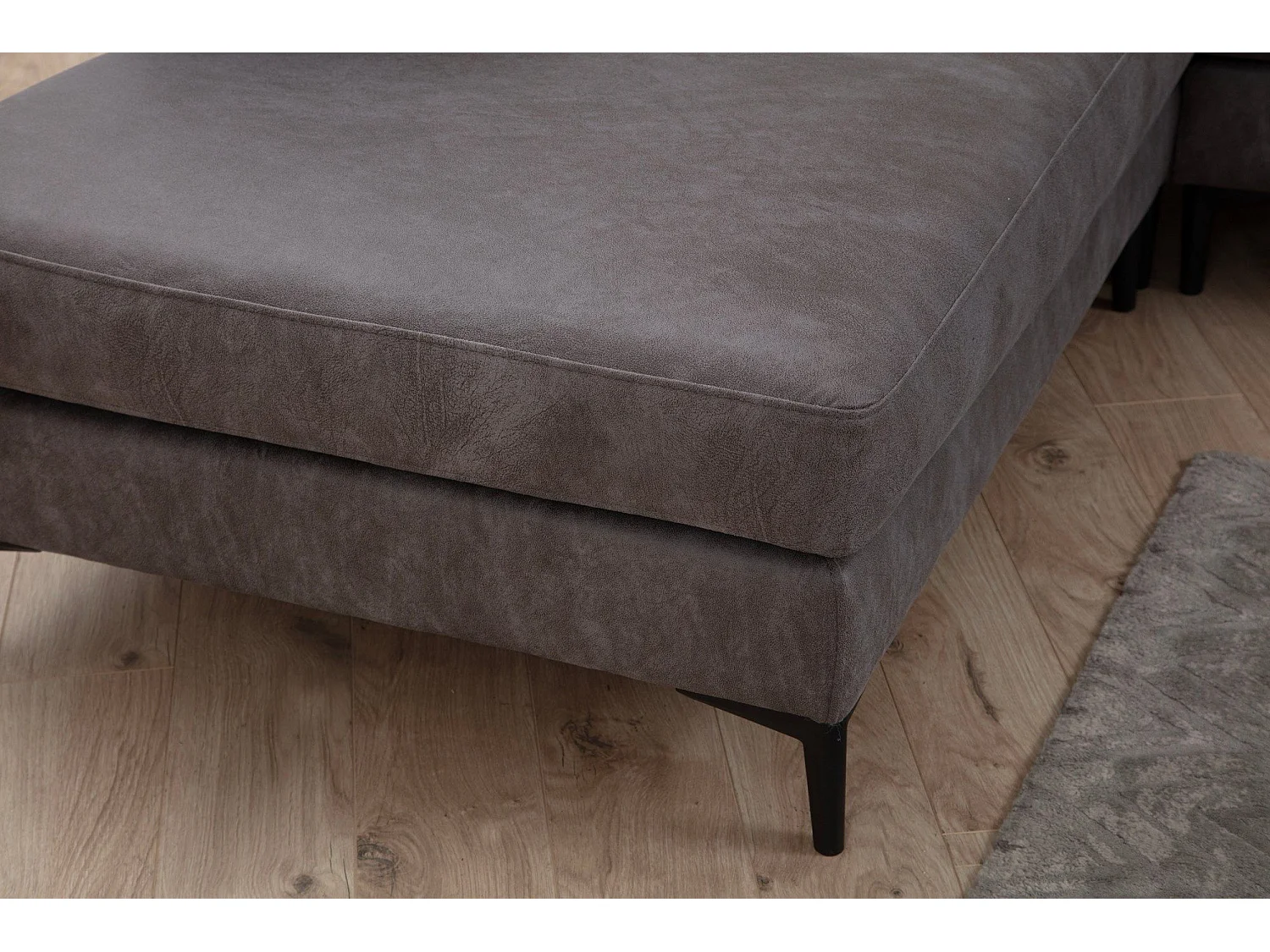 Sofá rinconero modular Altadena 430, Gris, 314x150x90cm