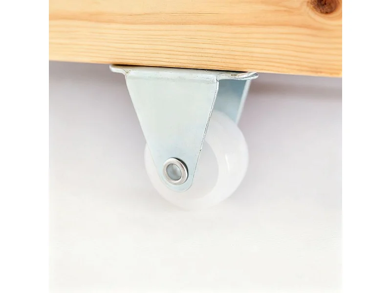 Lit cabane avec barrièrre + lit tiroir bois pin 90x190cm