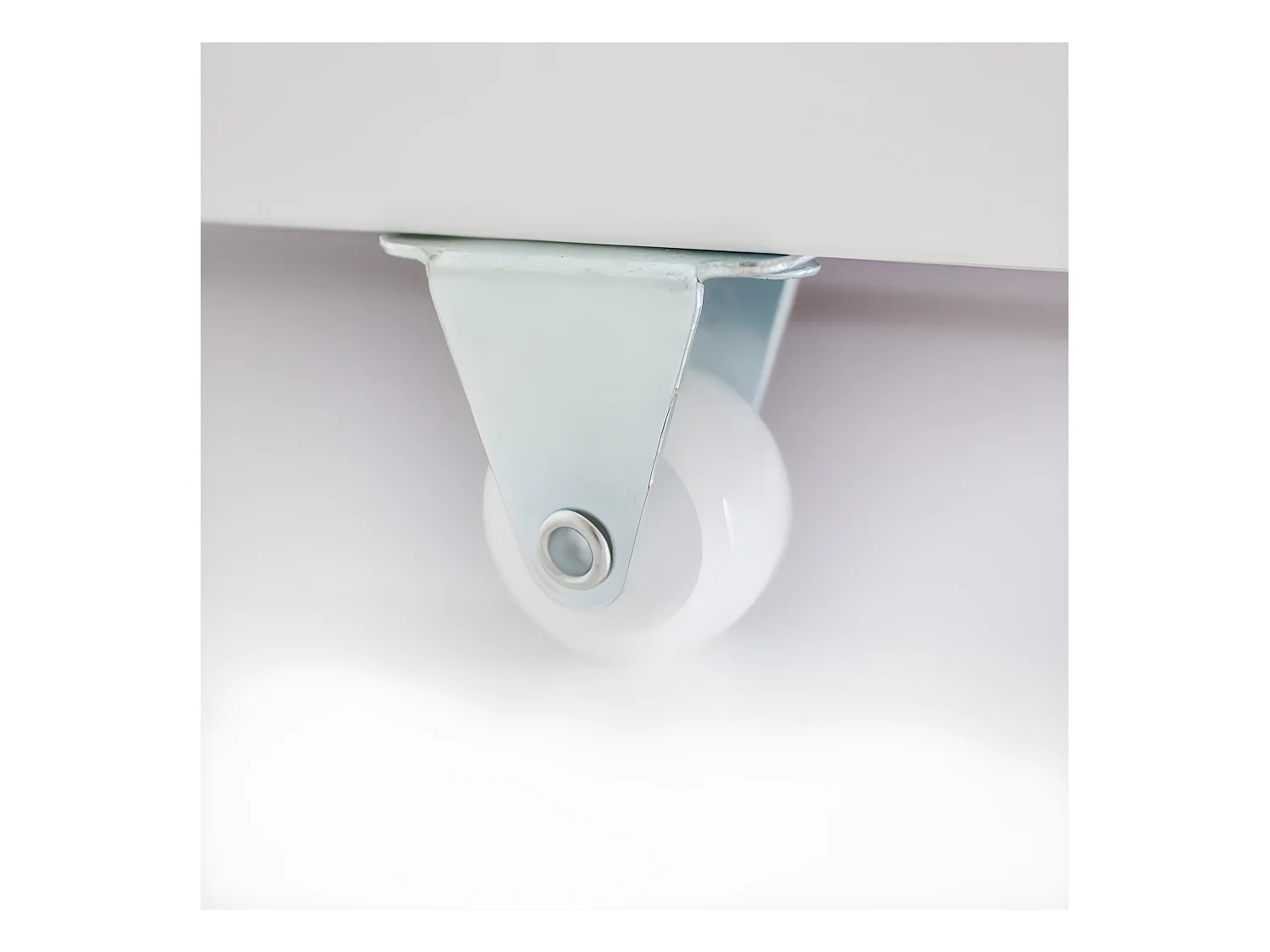 Cama casita con barandilla + cama de arrastre madera blanco 90x190cm