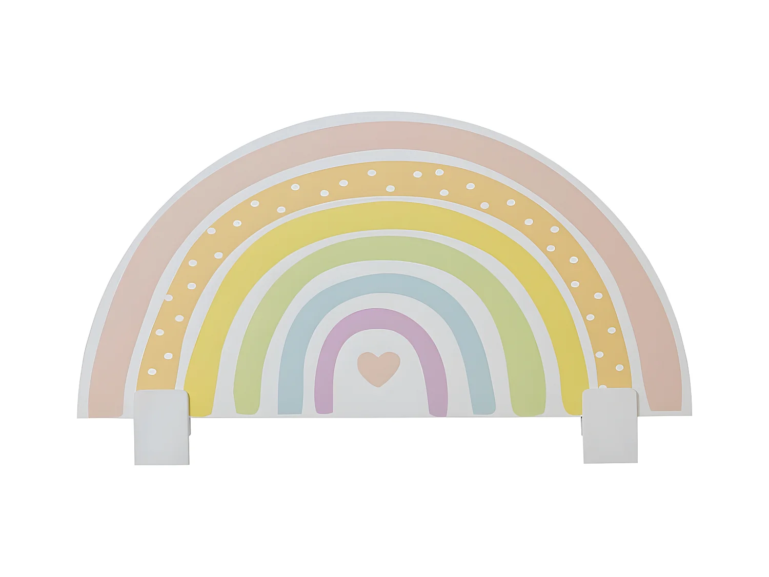 Barrière de lit en aggloméré multicolore 44x87x3cm