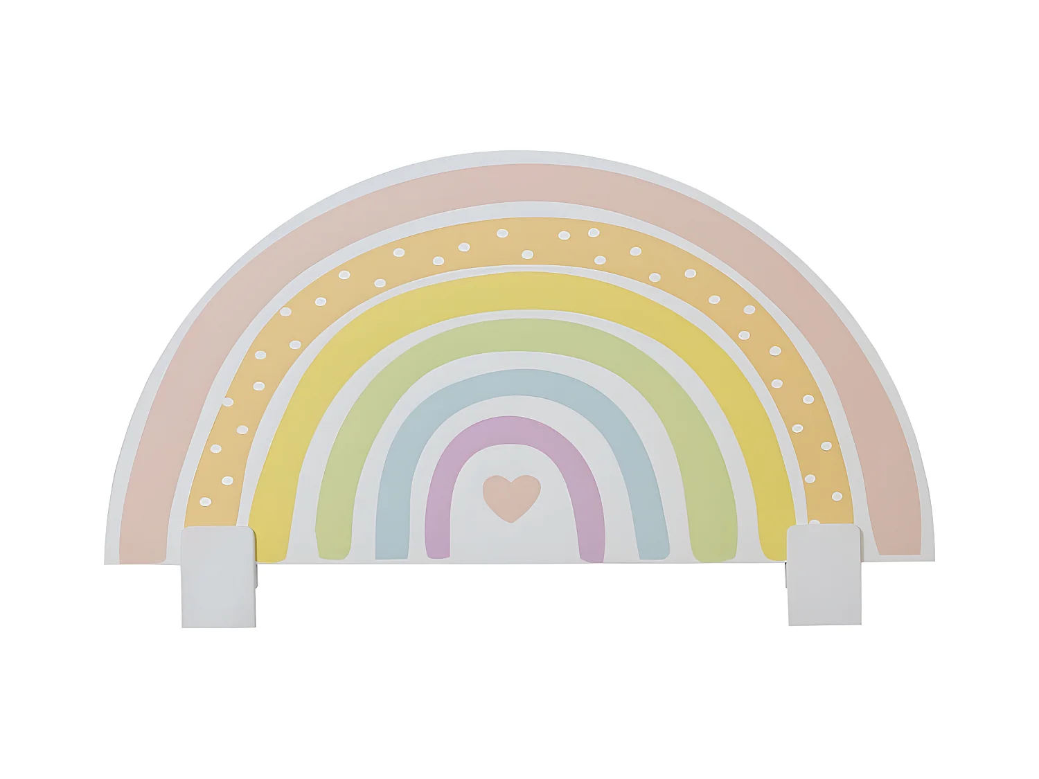 Barrière de lit en aggloméré multicolore 44x87x2.5cm